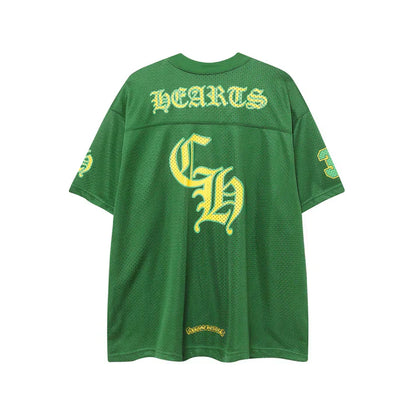 Chrome Hearts New T-shirt and  Shorts Suit 9996