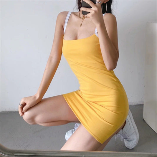 Women's Dresses Sexy Suspenders Dress